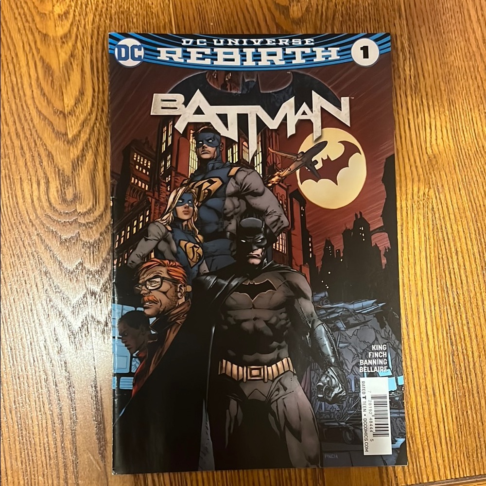 DC Universe Rebirth Batman Comic Issue #1